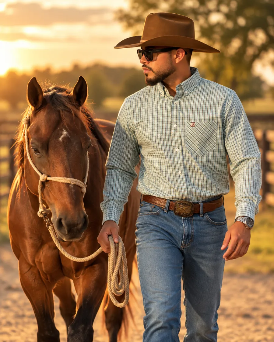 Moda country masculina Texas Brasil