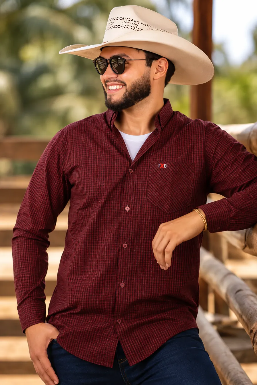 Moda country masculina Texas Brasil